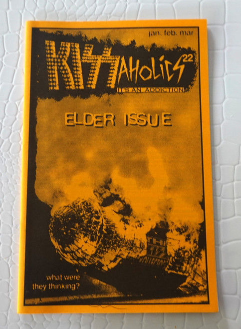 KISSaholics Magazine Fanzine Issue 22 January 1998