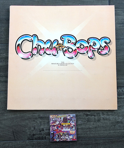 Chu Bops Mini Albums Album with SEALED Unmasked Chu Bop