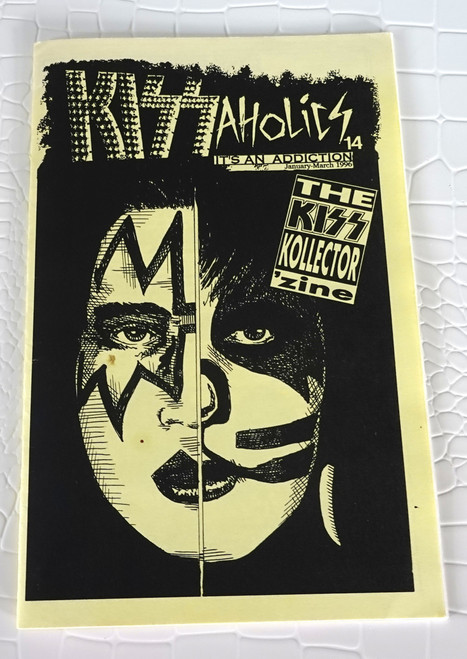 KISSaholics Magazine Fanzine Issue 14 January 1996