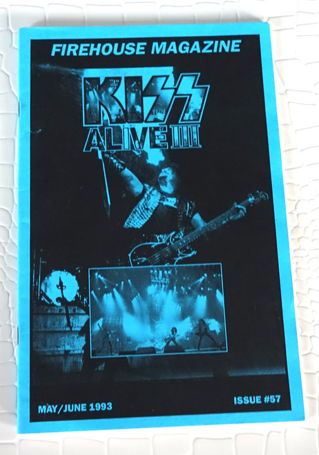 KISS Firehouse Magazine Fanzine May 1993 Issue 57