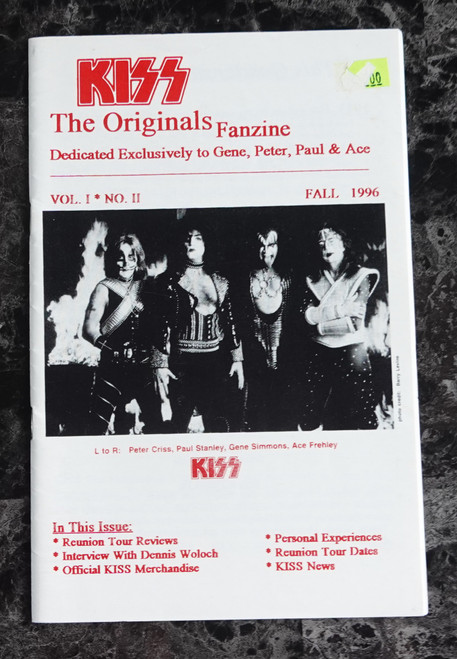 KISS The Originals Fanzine Fall 1996 Issue 2