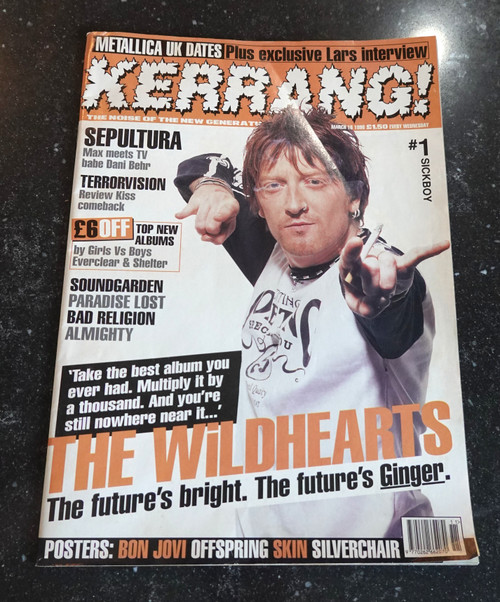 Kerrang Magazine Number 588 March 1996