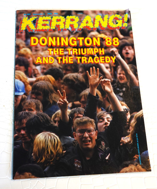 Kerrang Magazine September 1988 Number 203