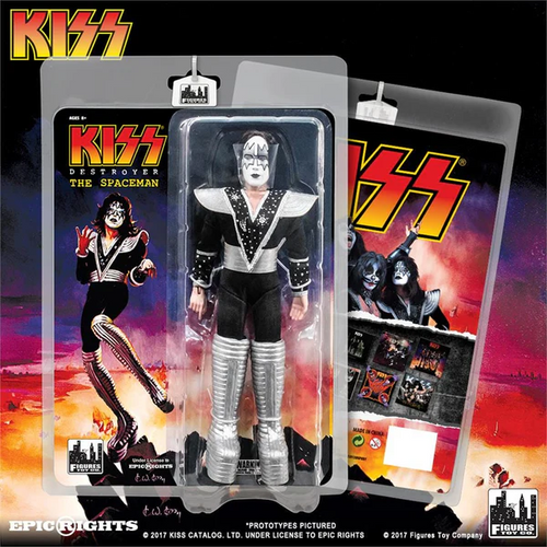 KISS 8 Inch Action Figure Series 7 Destroyer Ace Frehley The Spaceman