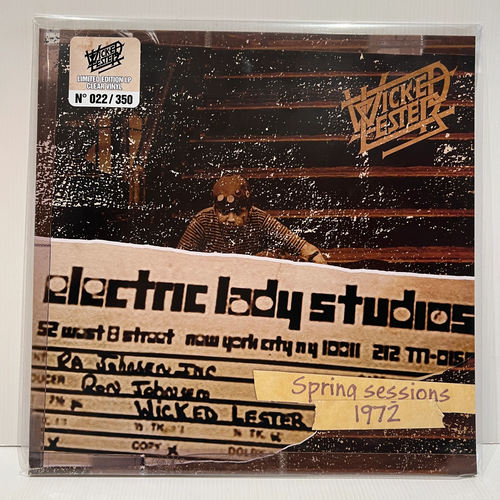 Wicked Lester Spring Session 1972 Yellow Vinyl LP