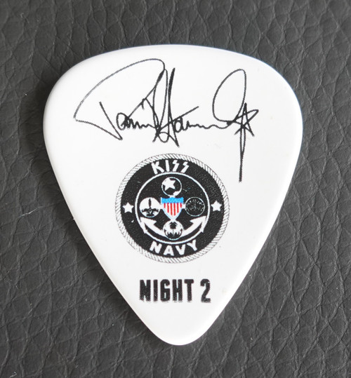 KISS Kruise VII Paul Stanley Navy Night 2 Guitar Pick