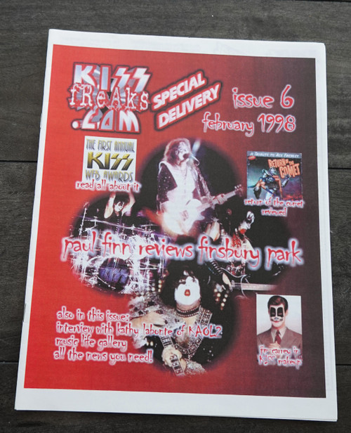 KISSFreaks.com Special Delivery Fanzine Issue 6