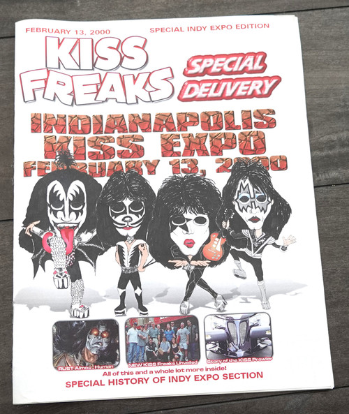 KISSFreaks.com Special Delivery Fanzine Indianapolis KISS Expo Edition 2000