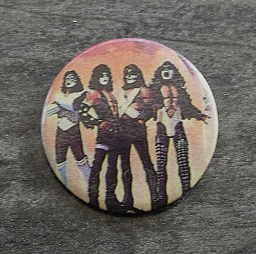 Vintage Love Gun Button
