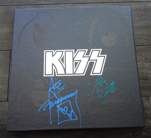 Ace Frehley and Peter Criss SIGNED KISS The Solo Albums 40th Anniversary Collection BOX SET