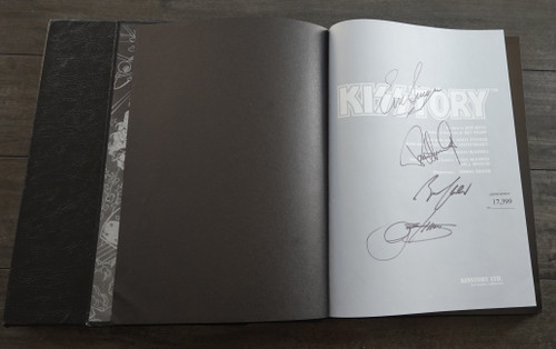 KISStory Book Limited Edition SIGNED by Gene Simmons, Paul Stanley, Eric Singer & Bruce Kulick 17399