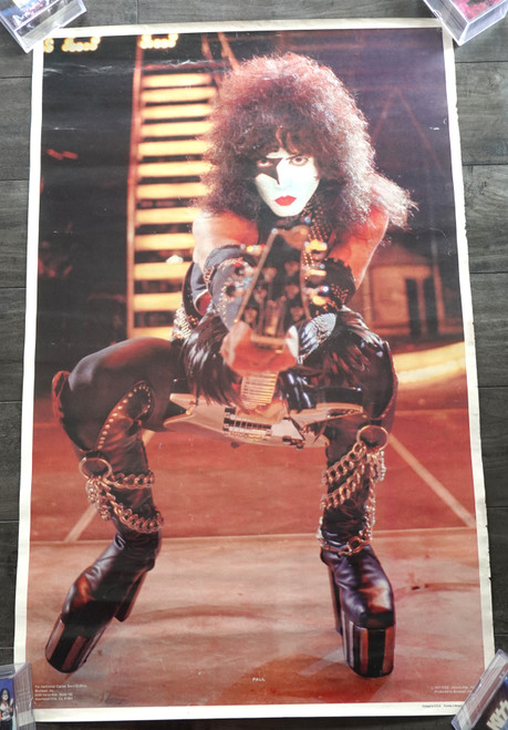 Paul Stanley 1977 Aucoin Boutwell Eureka Poster