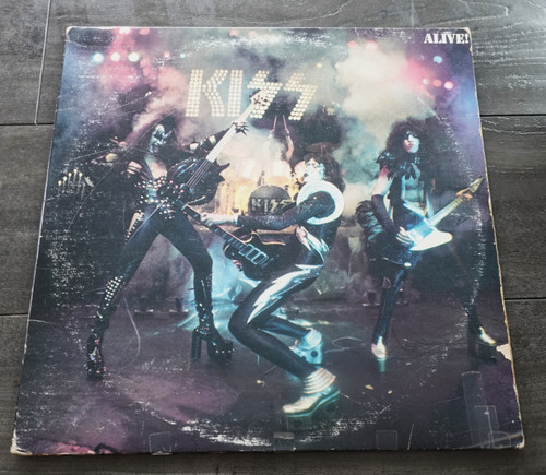 KISS Alive! LP Set 1977 Repress Pittman Club Edition Pressing