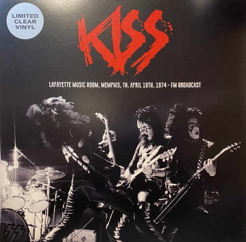 KISS Lafayette Music Room, Memphis, TN. April 18th, 1974 - FM Broadcast Vinyl LP