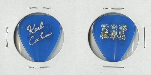 Karl Cochran Blue ESP Guitar Pick