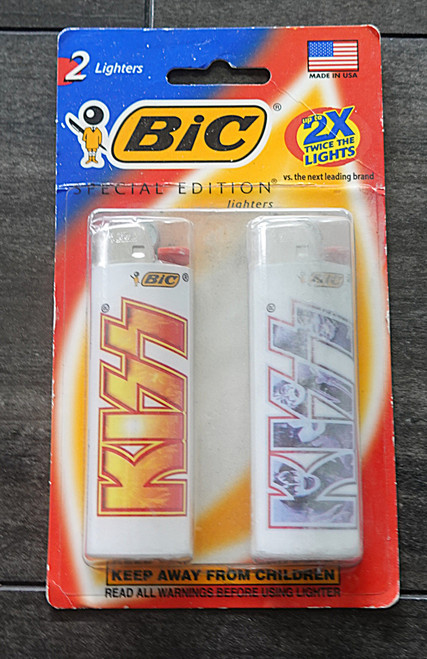 Bic Lighter Logo Faces 2008 Set