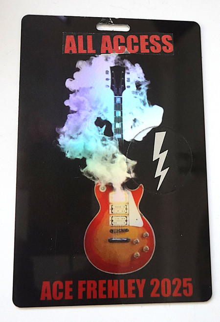 Ace Frehley 2025 Hologram All Access Tour Pass
