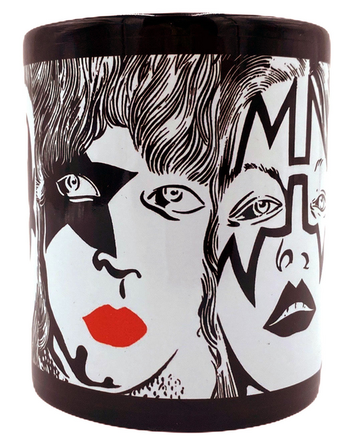Double Platinum 78 Faces Coffee Mug