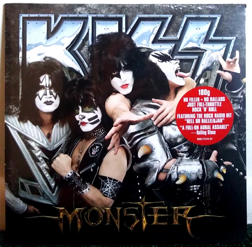 KISS Monster Vinyl LP Revised Logo Version