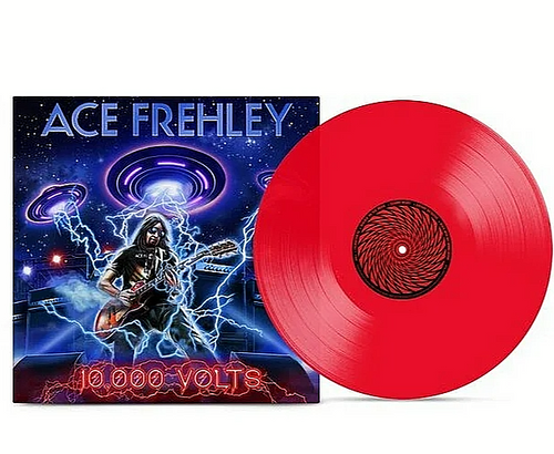 Ace Frehley 10,000 Volts Red Transparent Vinyl LP