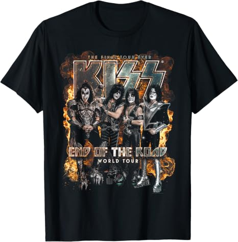 End of the Road Final Faces Event Tour Tshirt