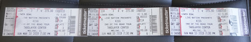 Concert Ticket Set 2019 End of the Road Tour Moline, IL Taxslayer Center