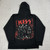 Red Hit Zipper Hoodie