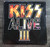 KISS Alive III LP Limited Edition RED