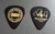 KISS 2023 MADISON SQUARE GARDEN Final Shows Gold Foil Black Guitar Pick Paul Stanley