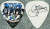 2017 KISS World Gene Simmons Scotland Flag Concert Guitar Pick 