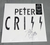 Autographed Peter Criss SIGNED White Cover Vinyl Album LP