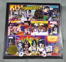 KISS UNMASKED - LIMITED EDITION Splatter COLOR VINYL