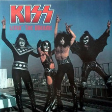 KISS Livin' the Dream Red Vinyl Fried Alive LP