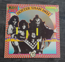 KISS Hotter Than Hell Vinyl 1974 NBLP 7006