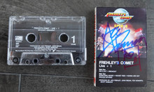 Ace Frehley SIGNED Frehleys Comet Live +1 Cassette Tape
