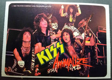 1984 KISS Animalize Sticker with Mark St. John