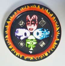 KISS Spencer Gifts Collectible Plate 2001