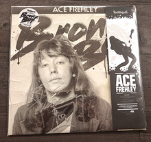Ace Frehley Bronx Boy Single LP SIGNED Rockologists Release