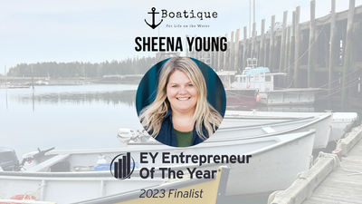 Boatique Co-owner Sheena Young  Nominated as EY Entrepreneur Of The Year® 2023 Atlantic Finalist