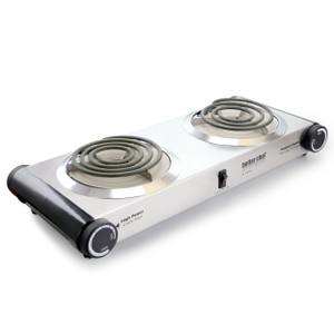 Better Chef Stainless Steel Dual Electric Burner D970-IM-302DB
