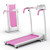 Folding Treadmill with 12 Preset Programs and LCD Display-White - Color: White D681-SP38000US-WH