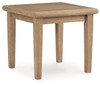 Carter Hall - Square End Table - Beige