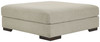 Lyndeboro - Oversized Accent Ottoman - Wicker