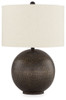 Hambell - Metal Table Lamp - Black / Gold Finish