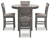 Wrenning - Drm Counter Table Set (Set of 5) - Gray