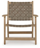 Jameset - Accent Chair - Taupe