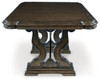 Maylee - Dining Extension Table - Dark Brown