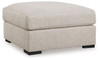 Ballyton - Oversized Accent Ottoman - Sand