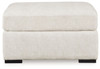 Chessington - Oversized Accent Ottoman - Ivory