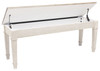 Skempton - Storage Bench - White